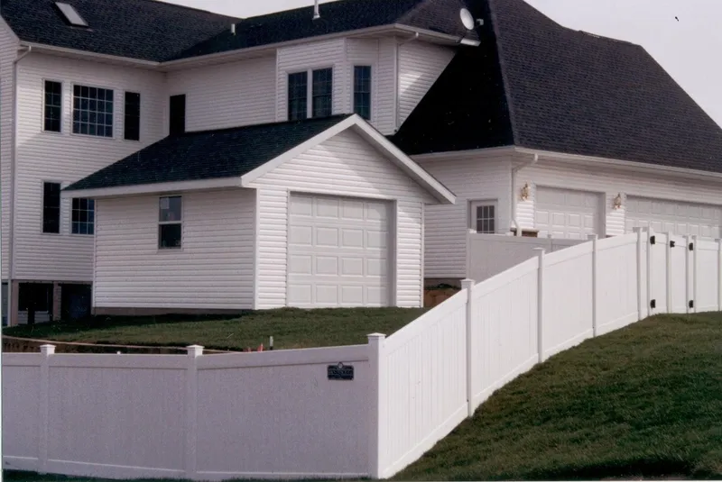 Vinyl fence